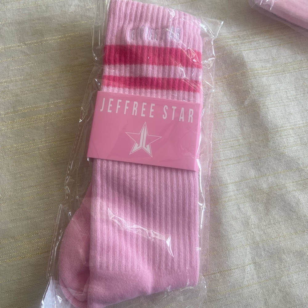 Brand new in packaging! Jeffree star high socks